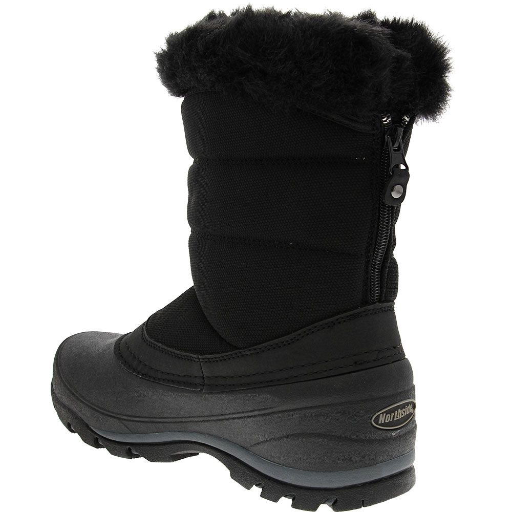 Northside Ainsley Winter Boots - Womens Black Back View