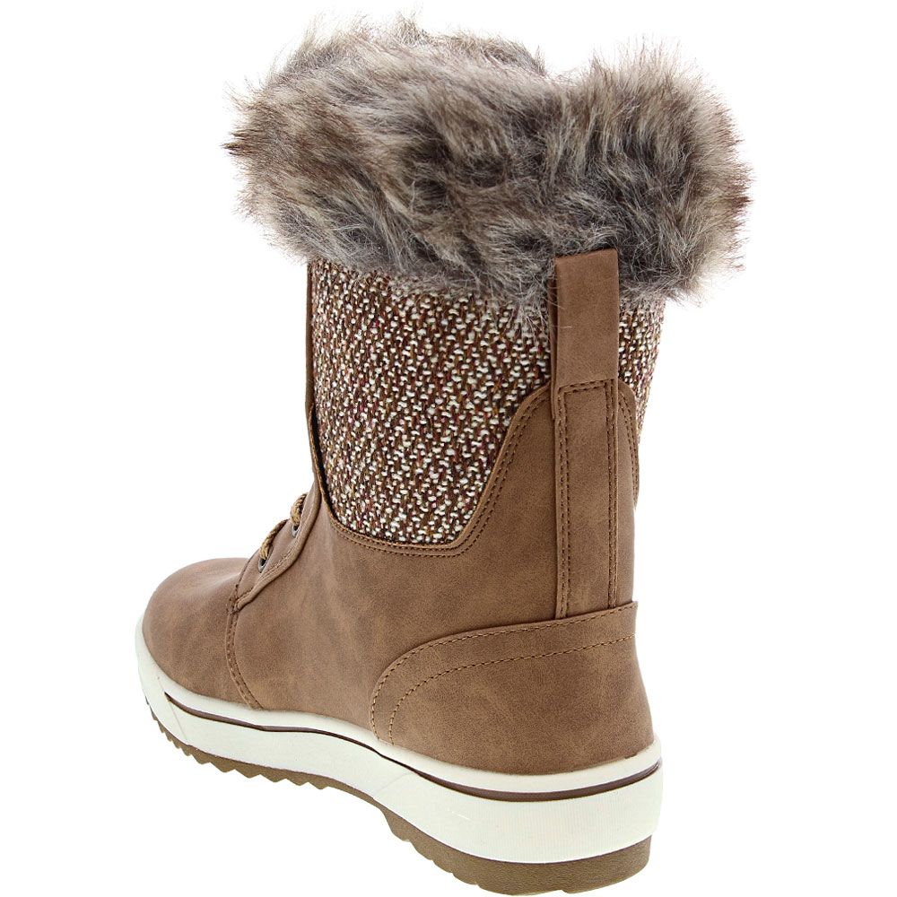 Northside Brookelle SE Comfort Winter Boots - Womens Caramel Back View