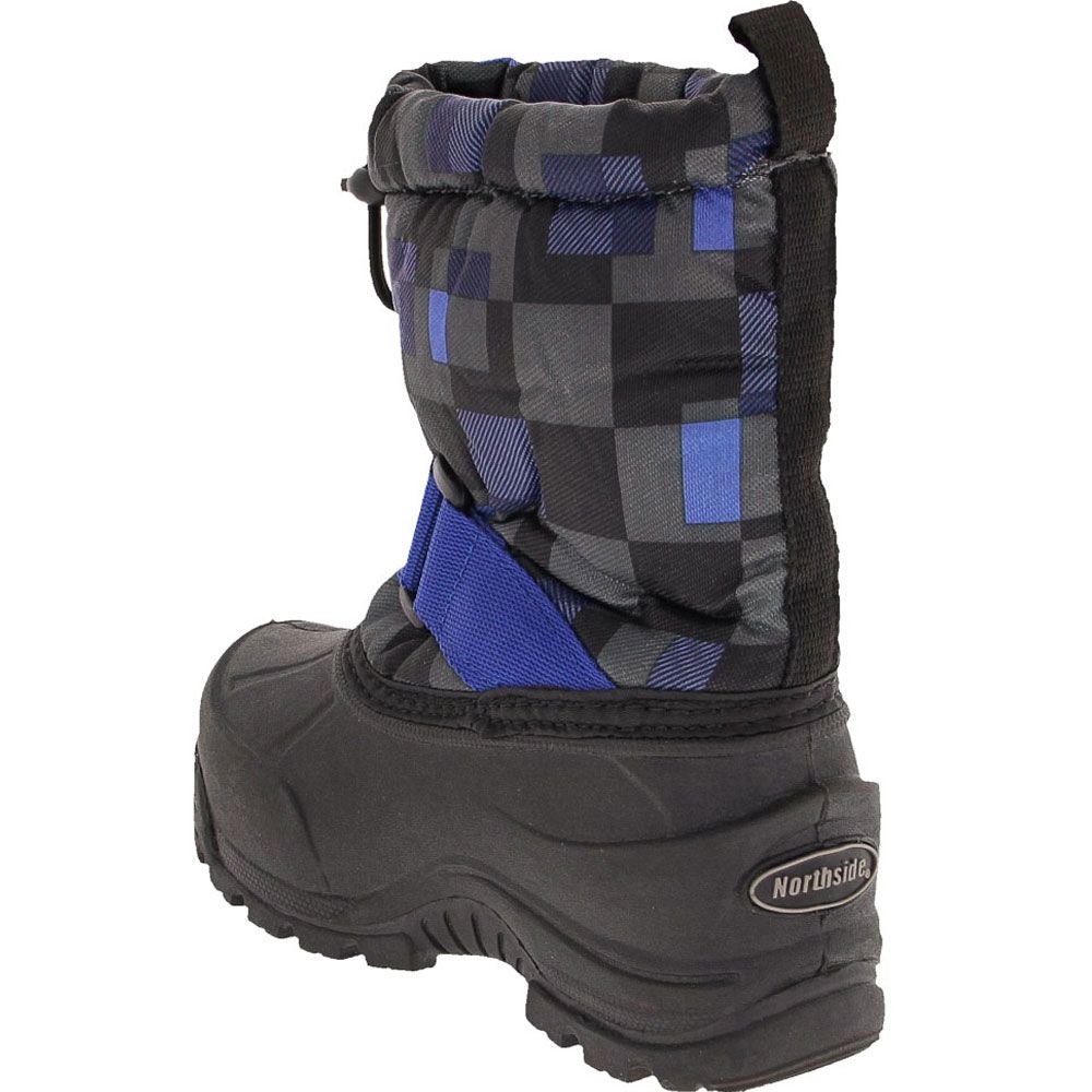 Northside Frosty Toddler Winter Boots - Baby Toddler Black Royal Back View