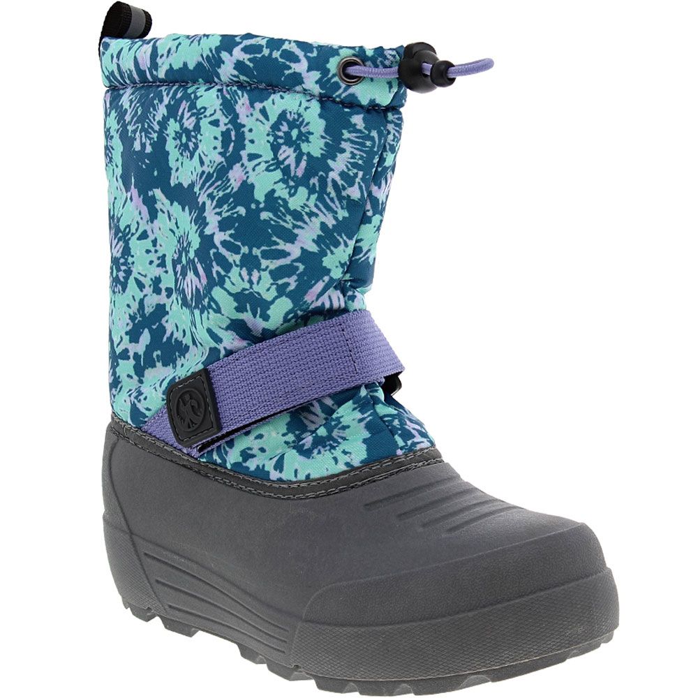 Northside Frosty Winter Boots - Boys | Girls Aqua Lilac Tie Dye