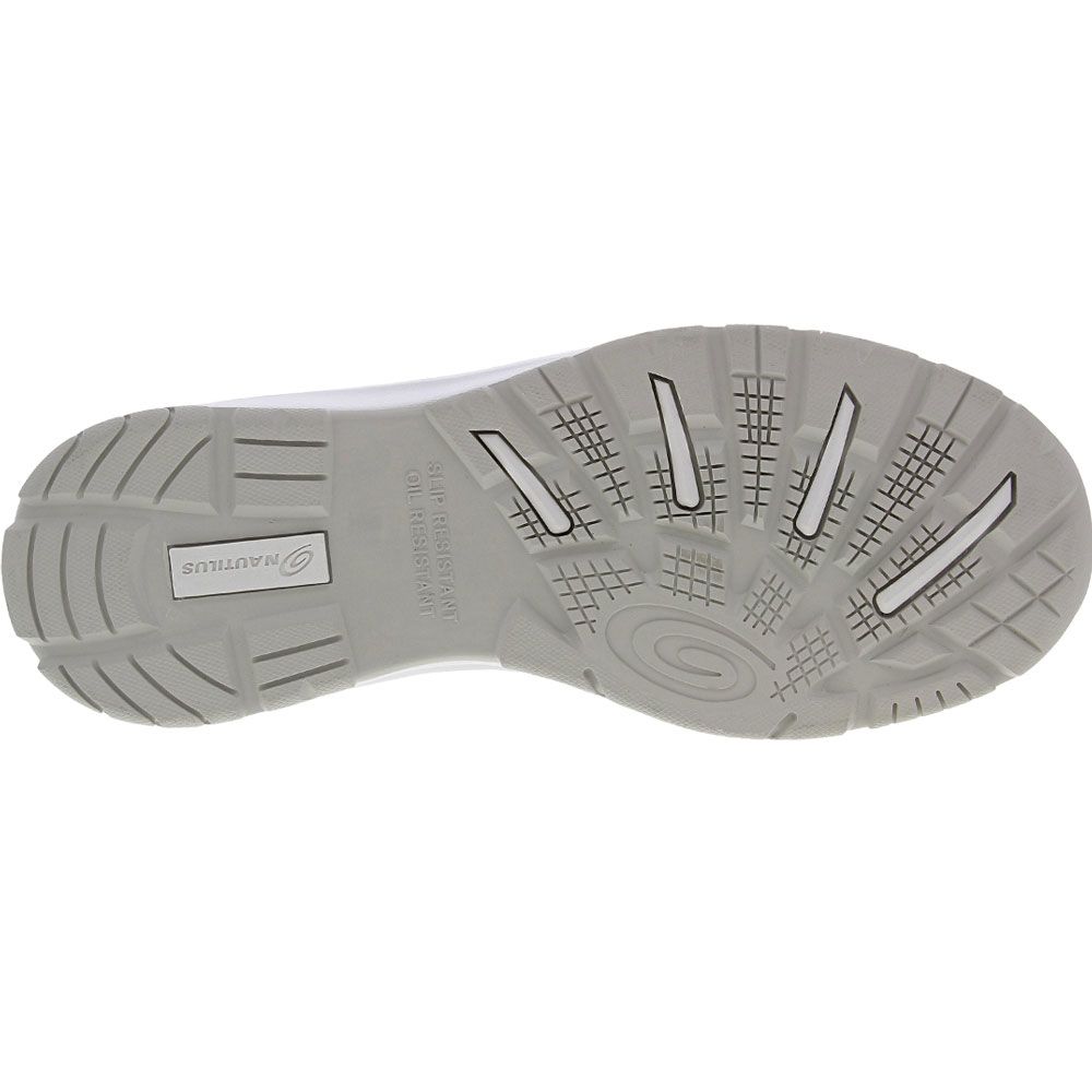 Nautilus 1607 Composite Toe Work Shoes - Mens White Sole View