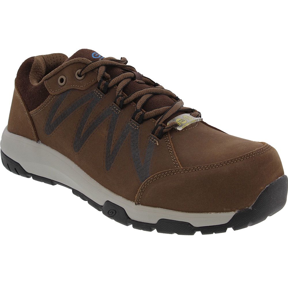 Nautilus 2491 Composite Toe Work Shoes - Mens Brown