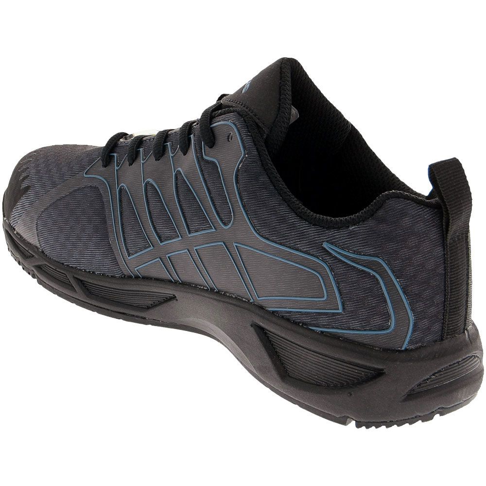 Nautilus 4421 Non-Safety Toe Work Shoes - Mens Black Back View