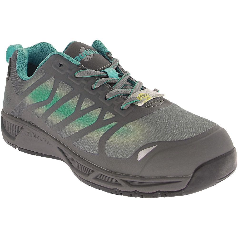 Nautilus 4485 Non-Safety Toe Work Shoes - Womens Grey