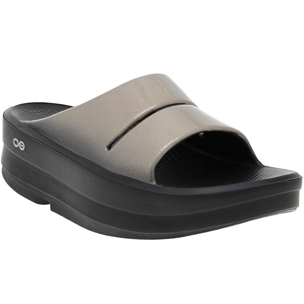 Oofos OOmega OOahh Luxe Sandals - Womens Latte