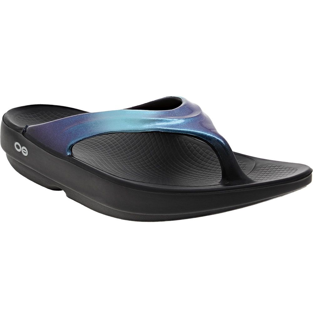 Oofos Oolala Luxe Sandals - Womens Atlantis Blue