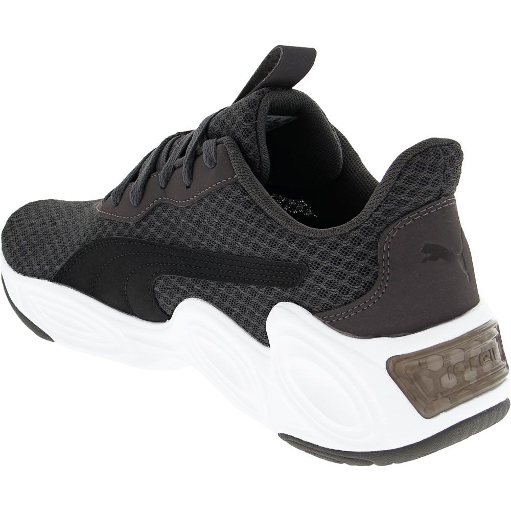 Puma Cell Magma Clean Running Shoes - Mens Grey Black Back View