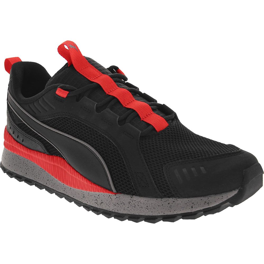 Puma Pacer Next TR Speckle Trail Running Shoes - Mens Black Red