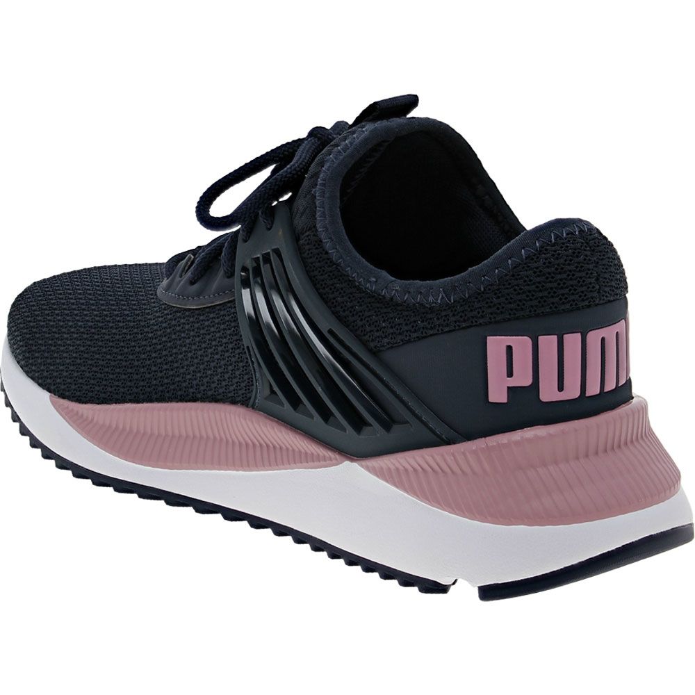 Puma Pacer Future Jr Running - Girls Navy Pale Grape Back View