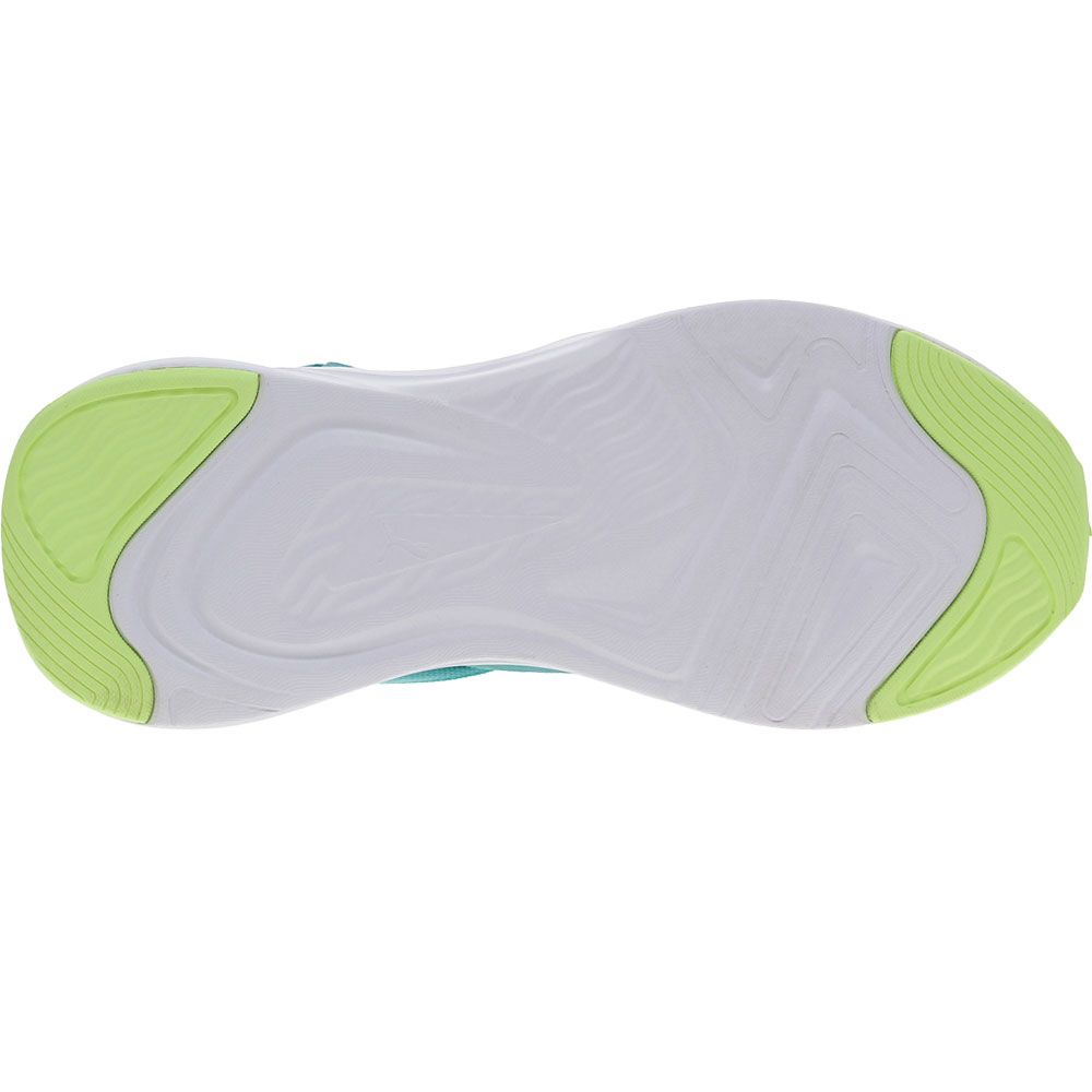 Puma Softride Rift So Ombre Girl's Running  Turquoise Sole View
