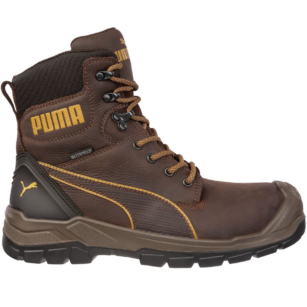 Puma Safety Conquest CTX Soft Toe Work Boots - Mens Brown