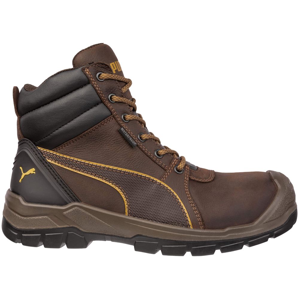Puma Safety Tornado Mid Non-Safety Toe Work Boots - Mens Brown