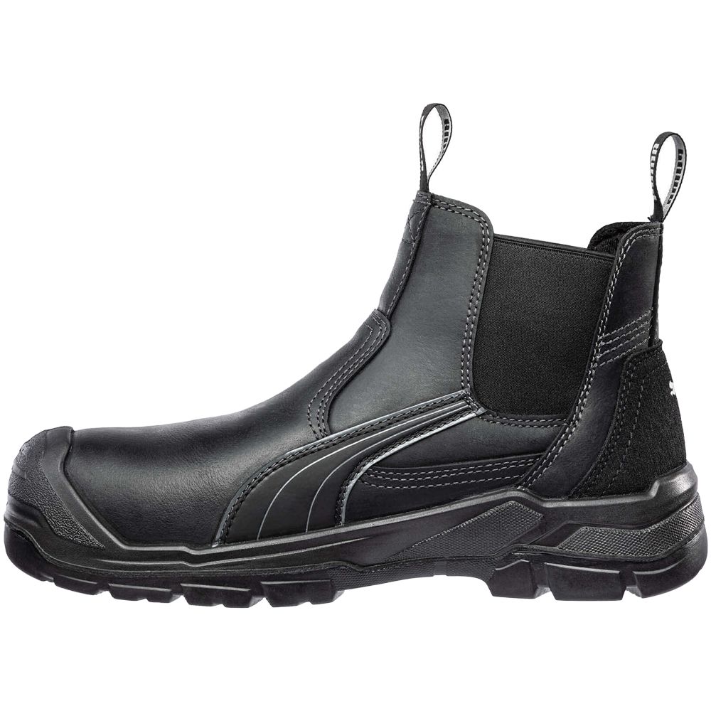 Puma Safety Tanami Mid Non-Safety Toe Work Boots - Mens Black Back View