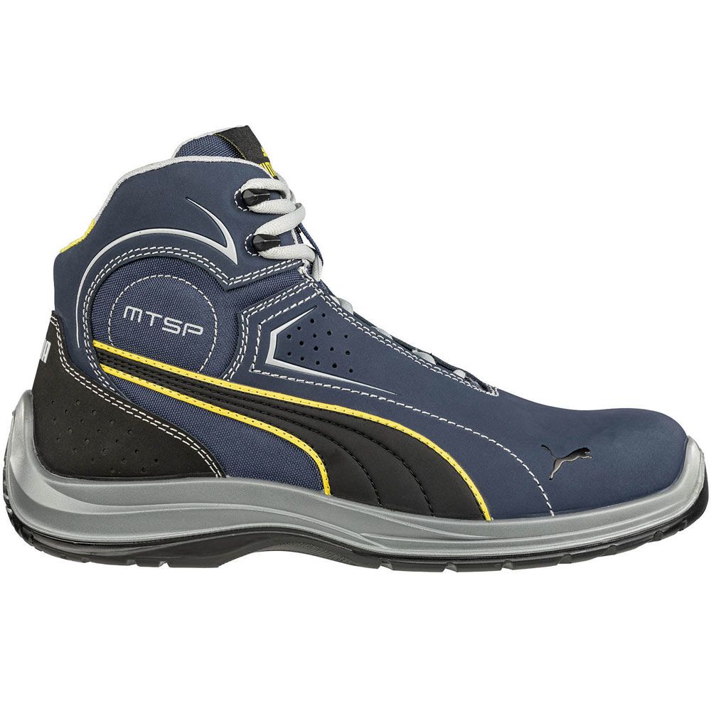 Puma Safety Touring Mid Ct Nubuck Composite Toe Work Boots - Mens Blue