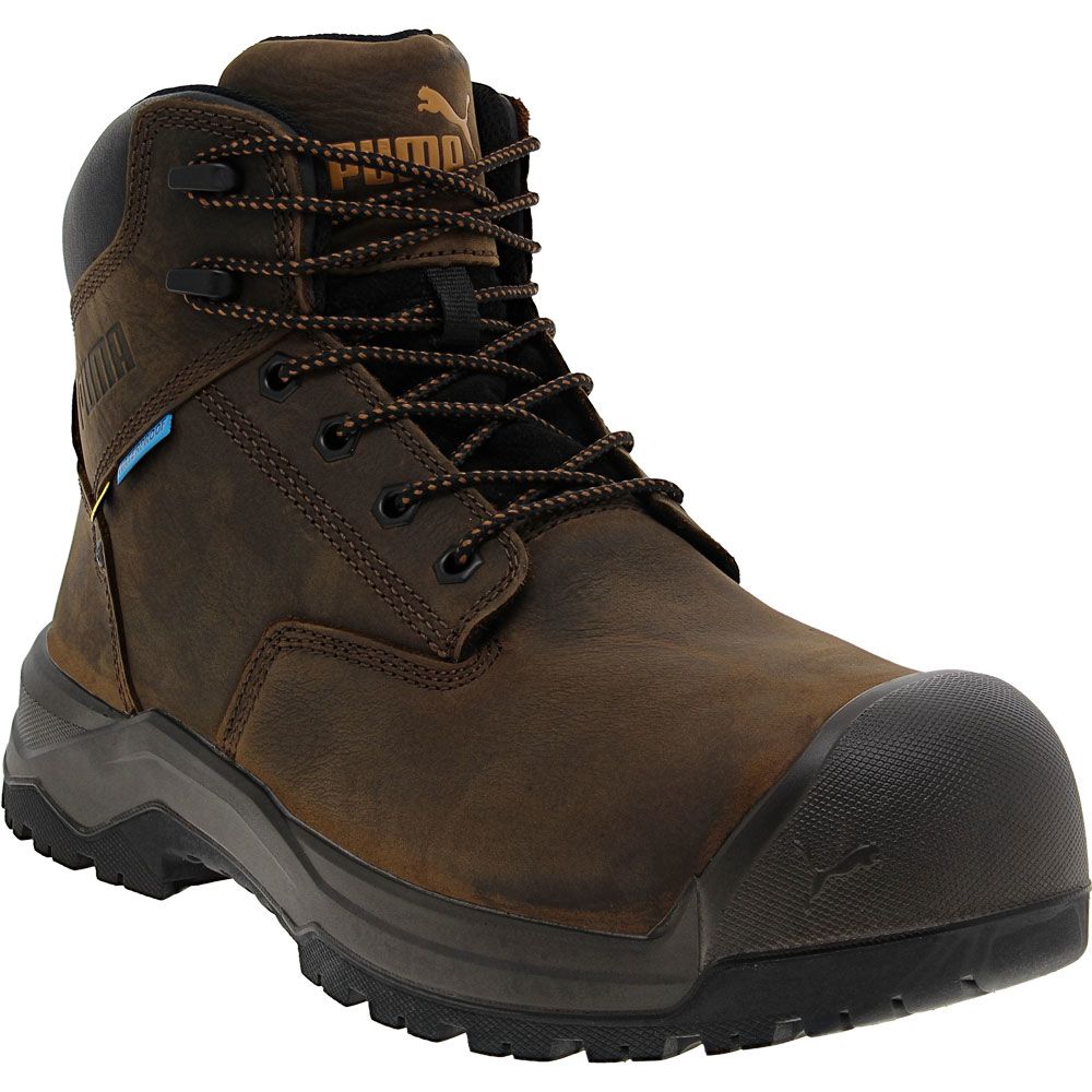 Puma Safety Granite Hd Composite Toe Work Boots - Mens Brown