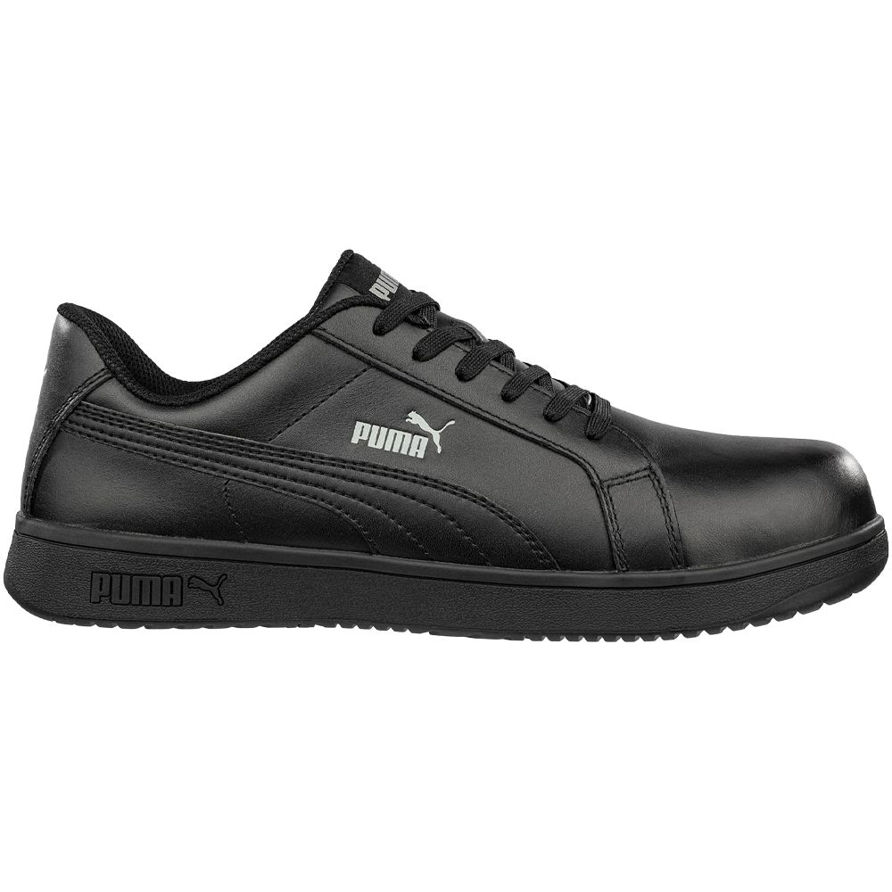 Puma Safety Iconic Low Ct Composite Toe Work Shoes - Mens Black