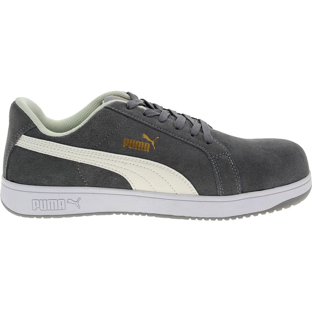 Puma Safety Heritage Esd Safety Toe Work Shoes - Mens Grey White