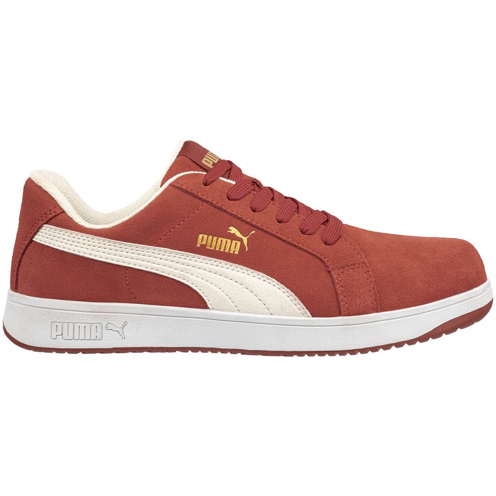 Puma Safety Heritage Iconic EH Safety Toe Work Shoes - Womens Red
