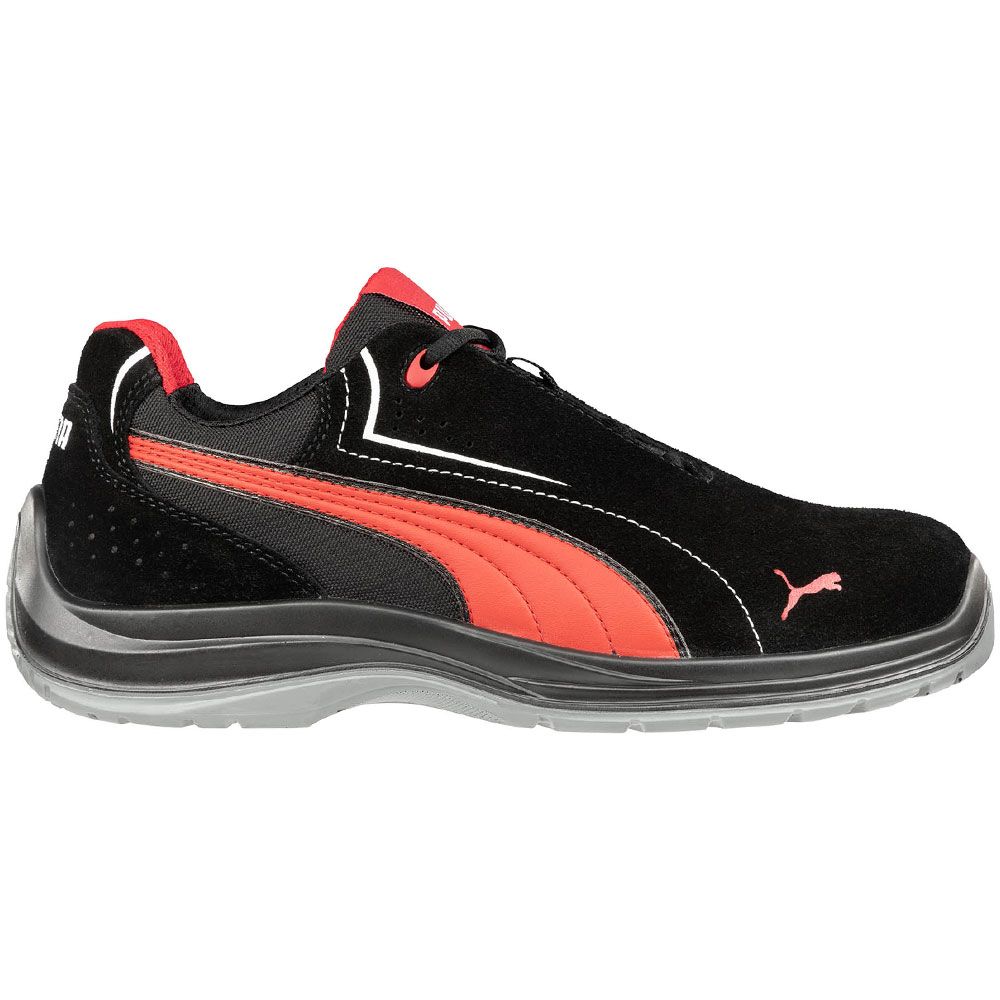 Puma Safety Touring Suede Low Ct Composite Toe Work Shoes - Mens Black