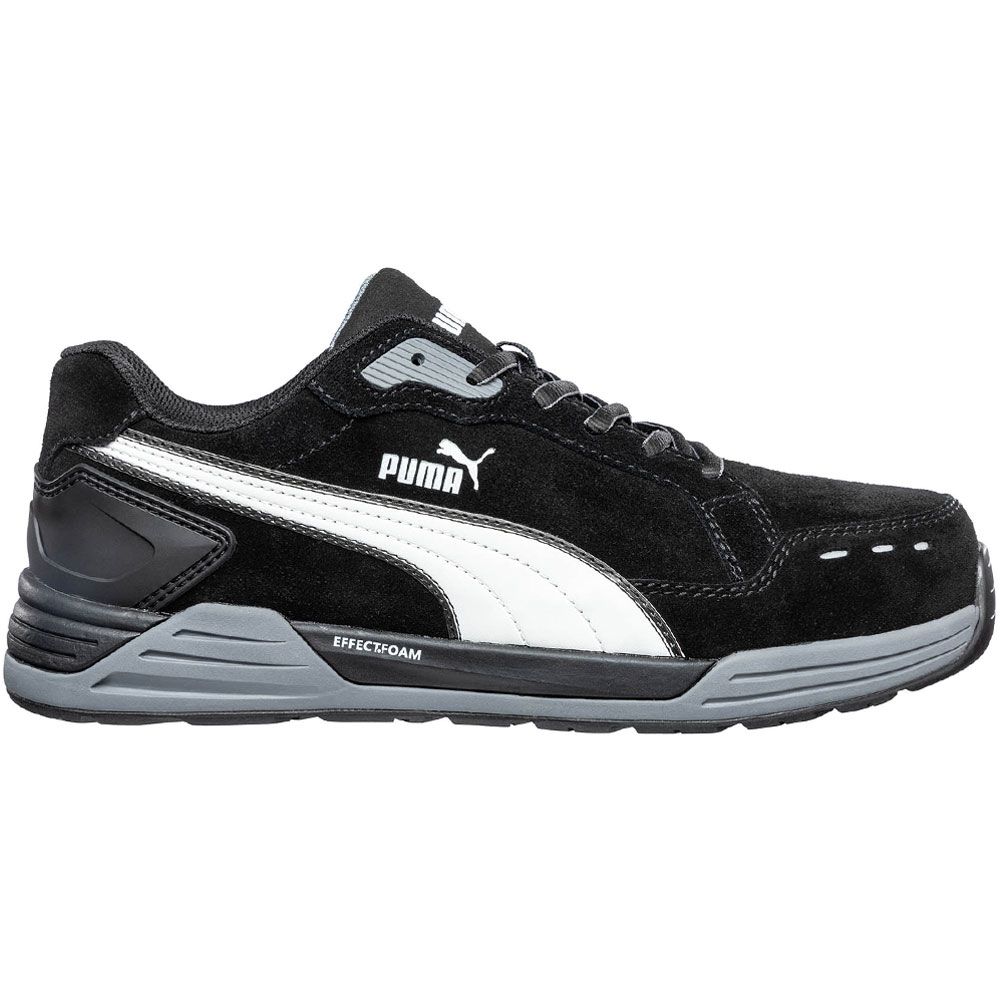 Puma Safety Airtwist Low Ct Composite Toe Work Shoes - Mens Black Side View