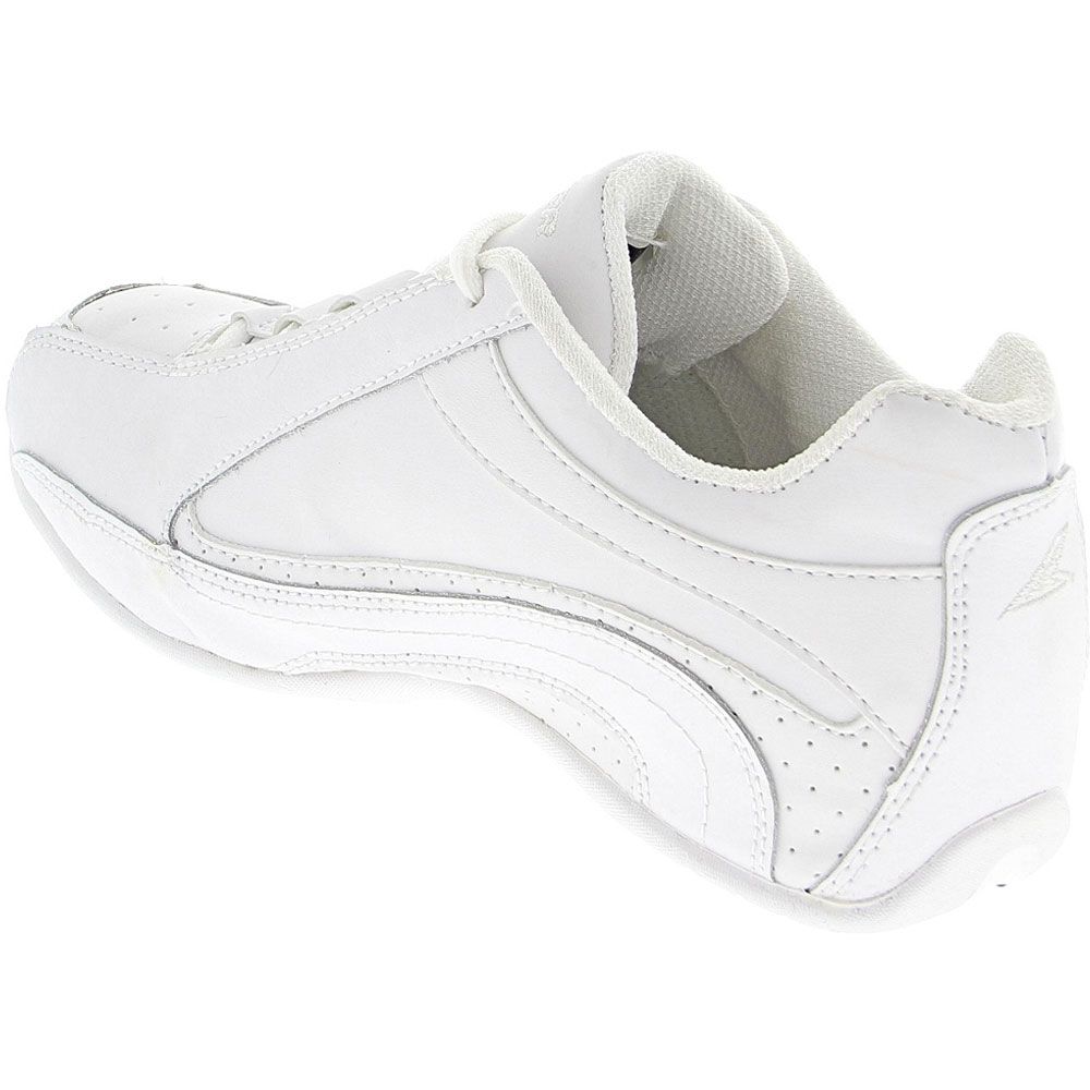 Power Bolt Cheerleading Shoes - Womens White Back View