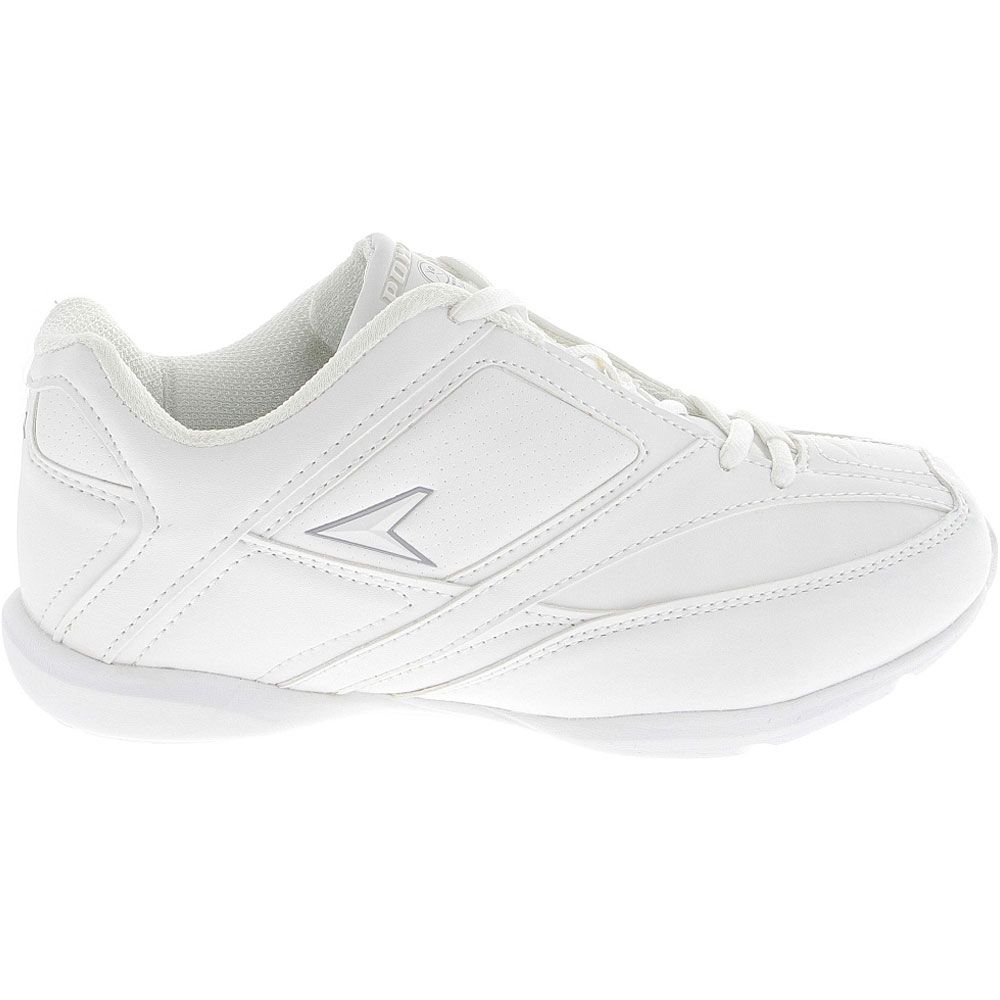 Power Flash Cheerleading Shoes - Womens White Side View