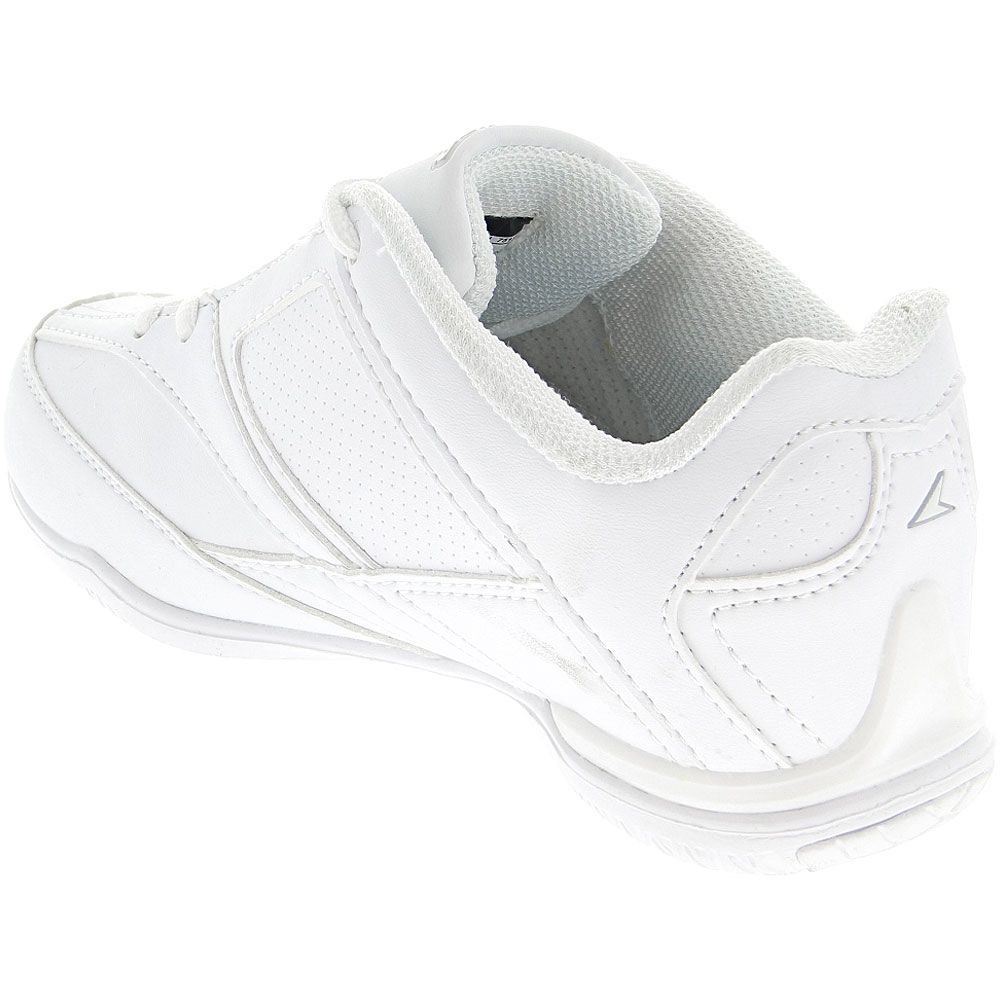 Power Flash Cheerleading Shoes - Kids White Back View