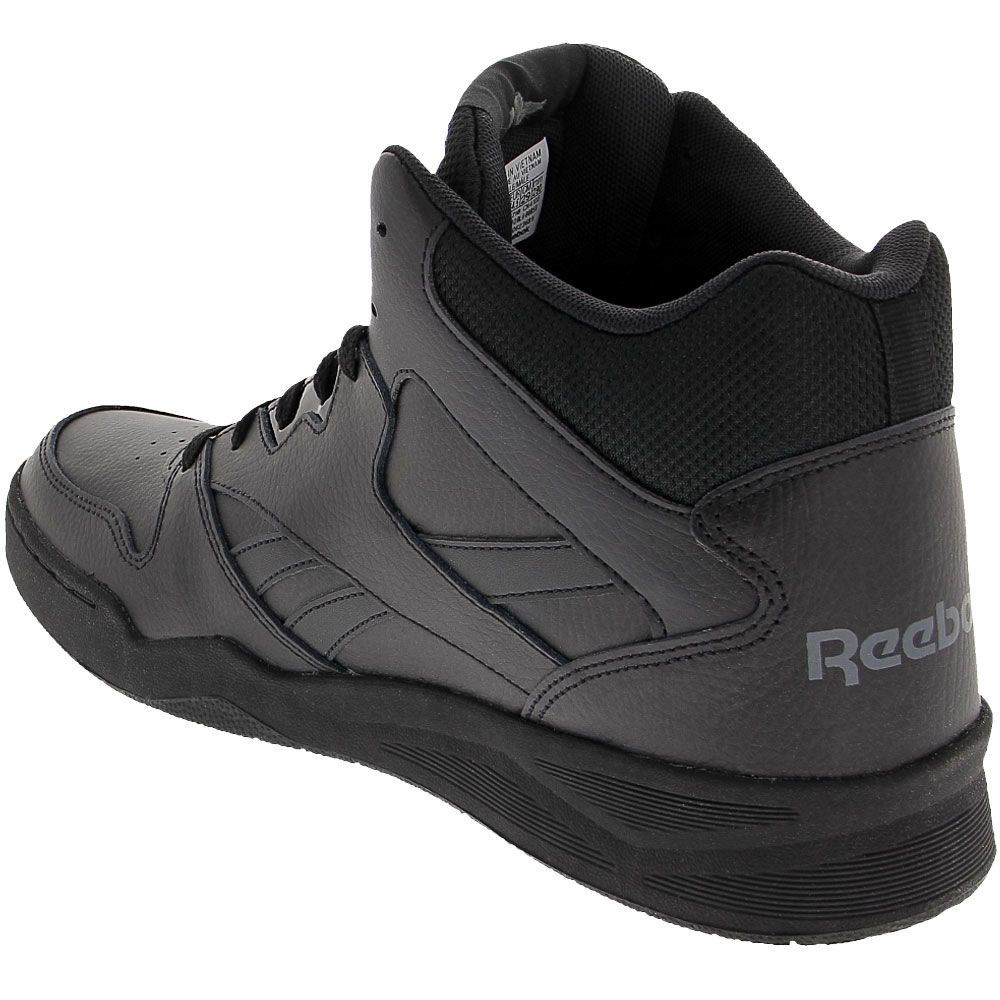 Reebok Bb4500 Hi 2 Basketball Shoes - Mens Black Back View