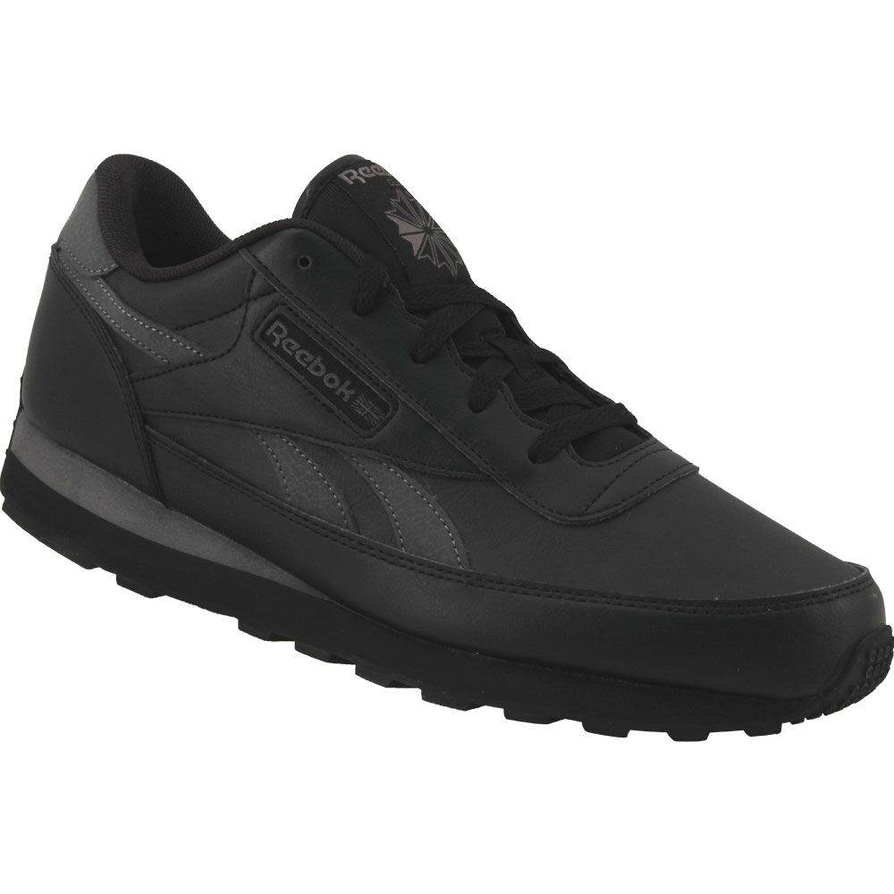 Reebok Classic Renaissance Running Shoes - Mens Black Grey