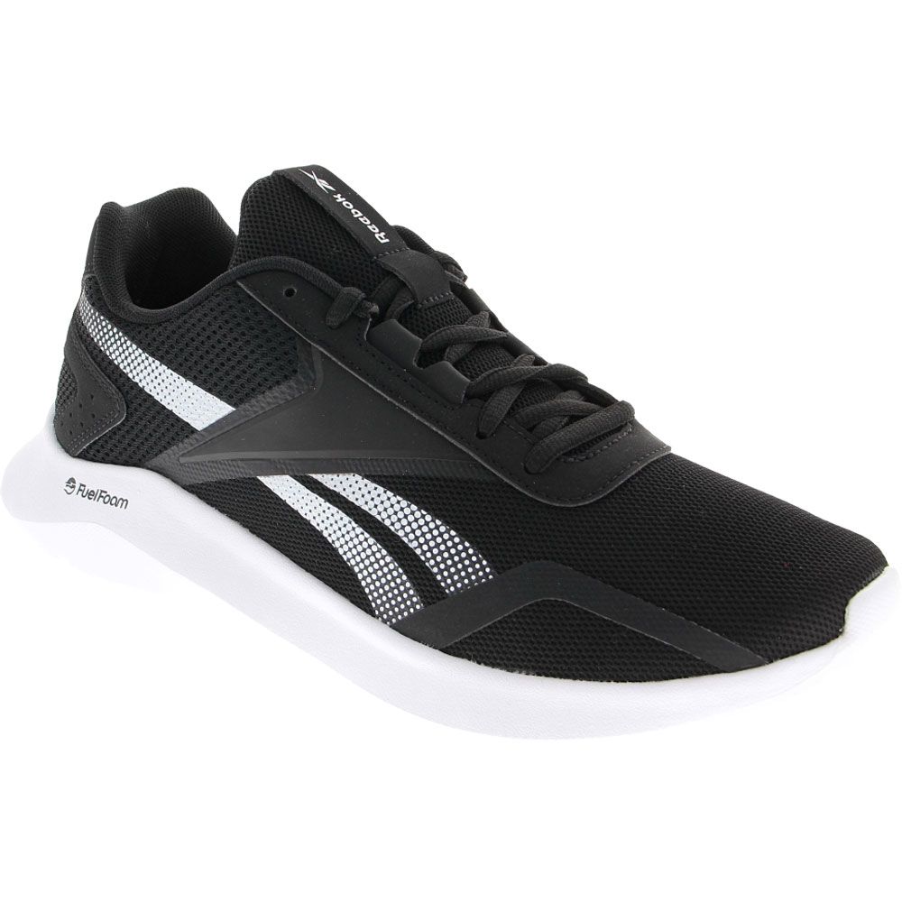 Reebok Energy Lux 2 Running Shoes - Mens Black Black White