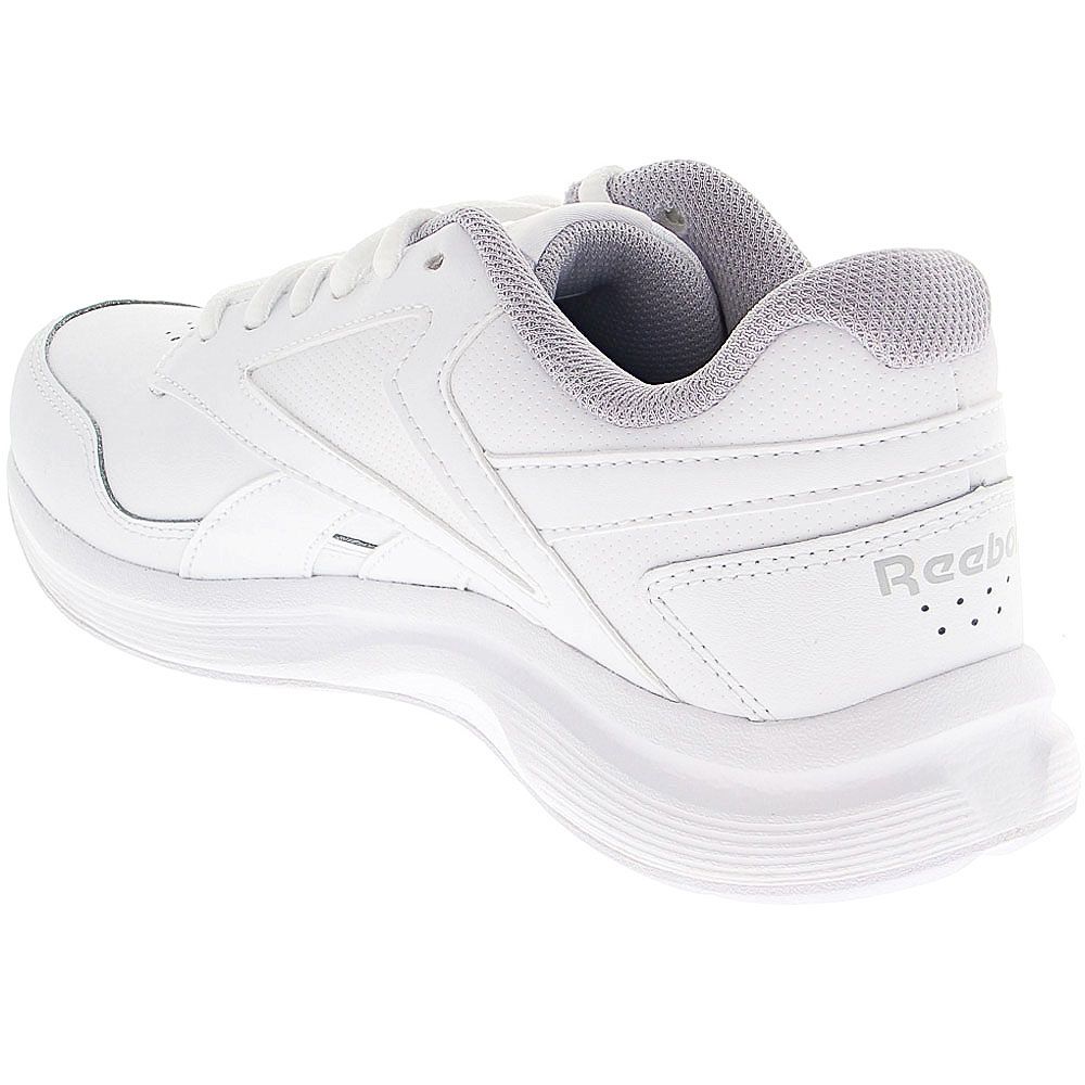 Reebok Walk Ultra 7 Dmx Walking Shoes - Womens White Grey Back View