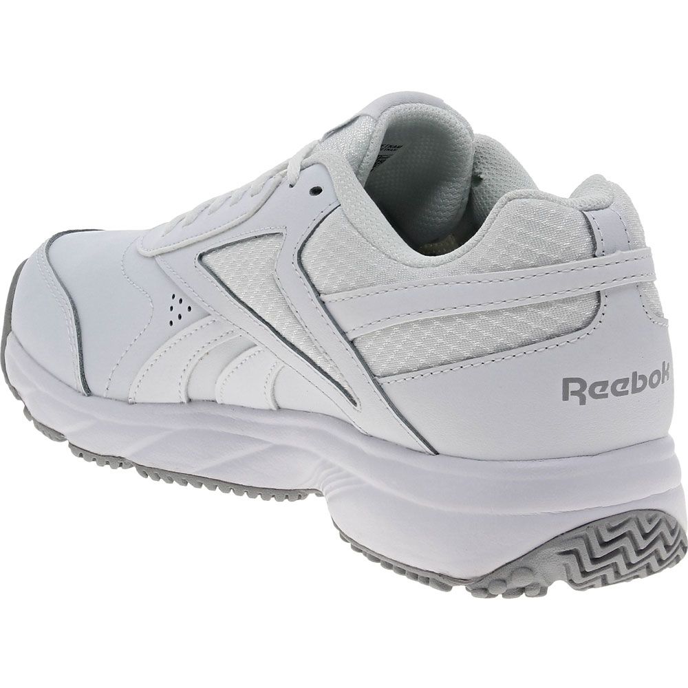 Reebok Work Work N Cushion 4 Non-Safety Toe Work Shoes - Womens White Back View