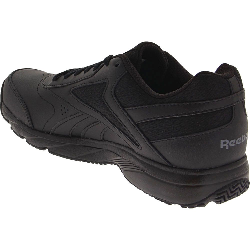 Reebok Work Work N Cushion 4 Non-Safety Toe Work Shoes - Mens Black Back View