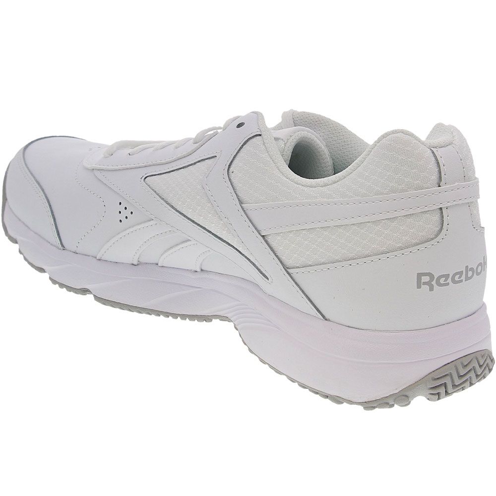Reebok Work Work N Cushion 4 Non-Safety Toe Work Shoes - Mens White Back View