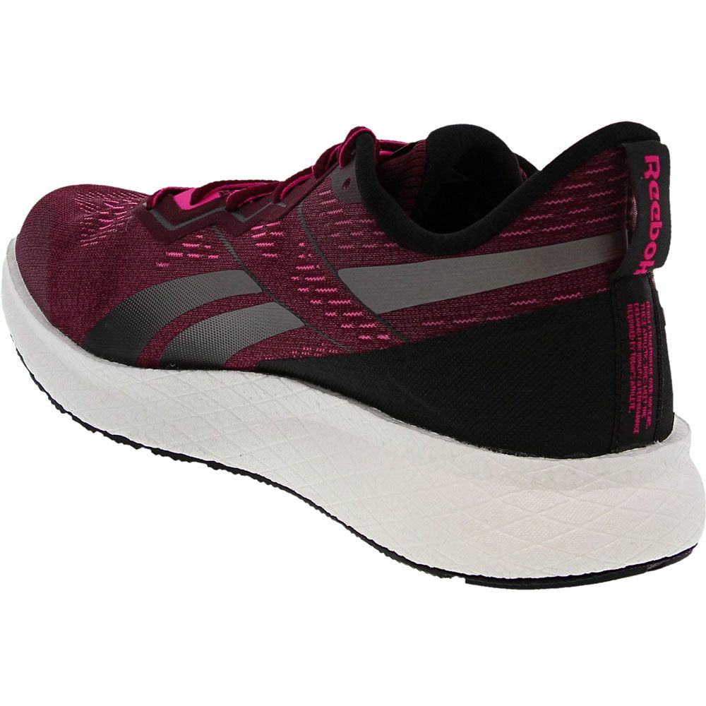 Reebok Floatride Energy 2 Running Shoes - Womens Black Red Back View