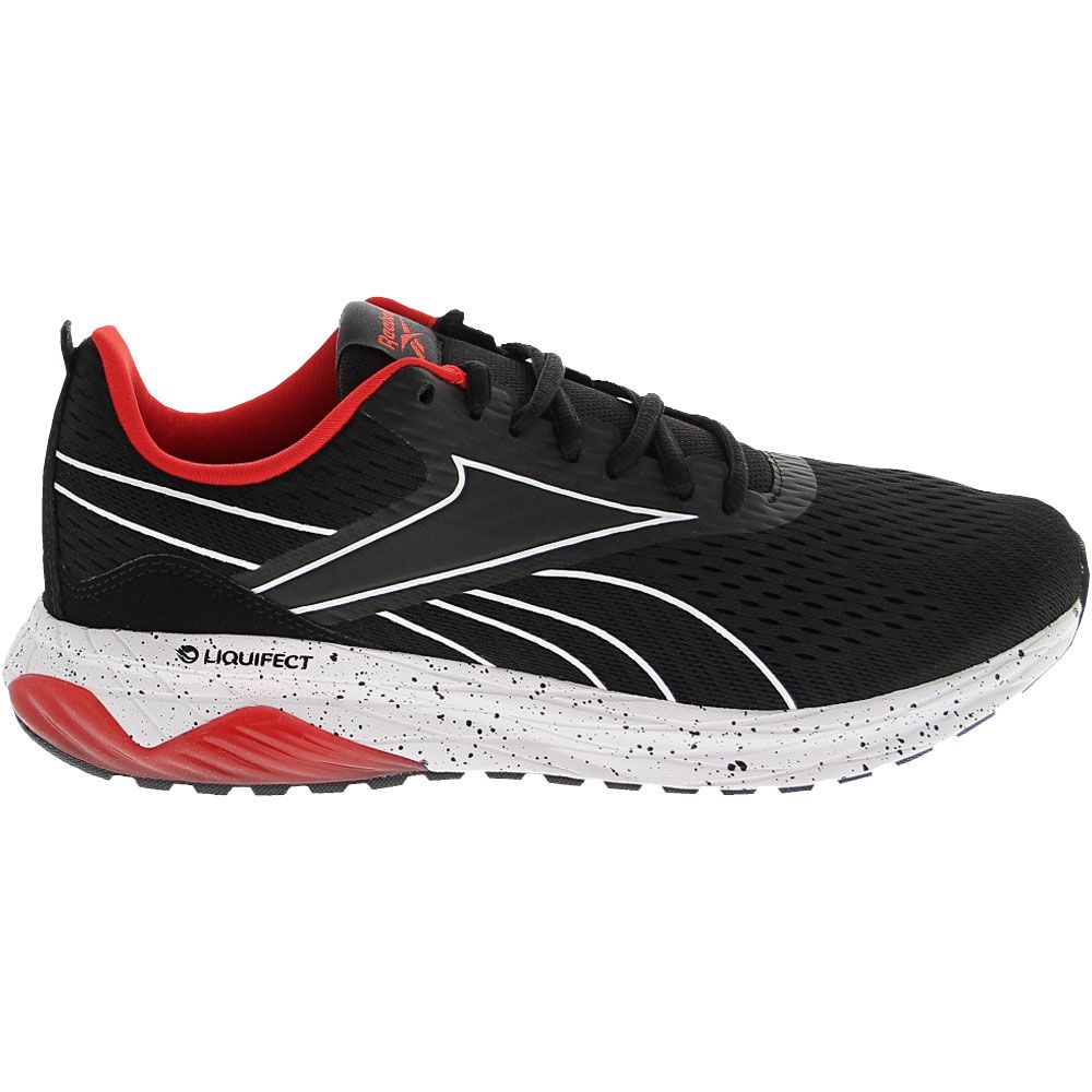 Reebok Liquifect 180 2 Spt Running Shoes - Mens Black Red White Side View