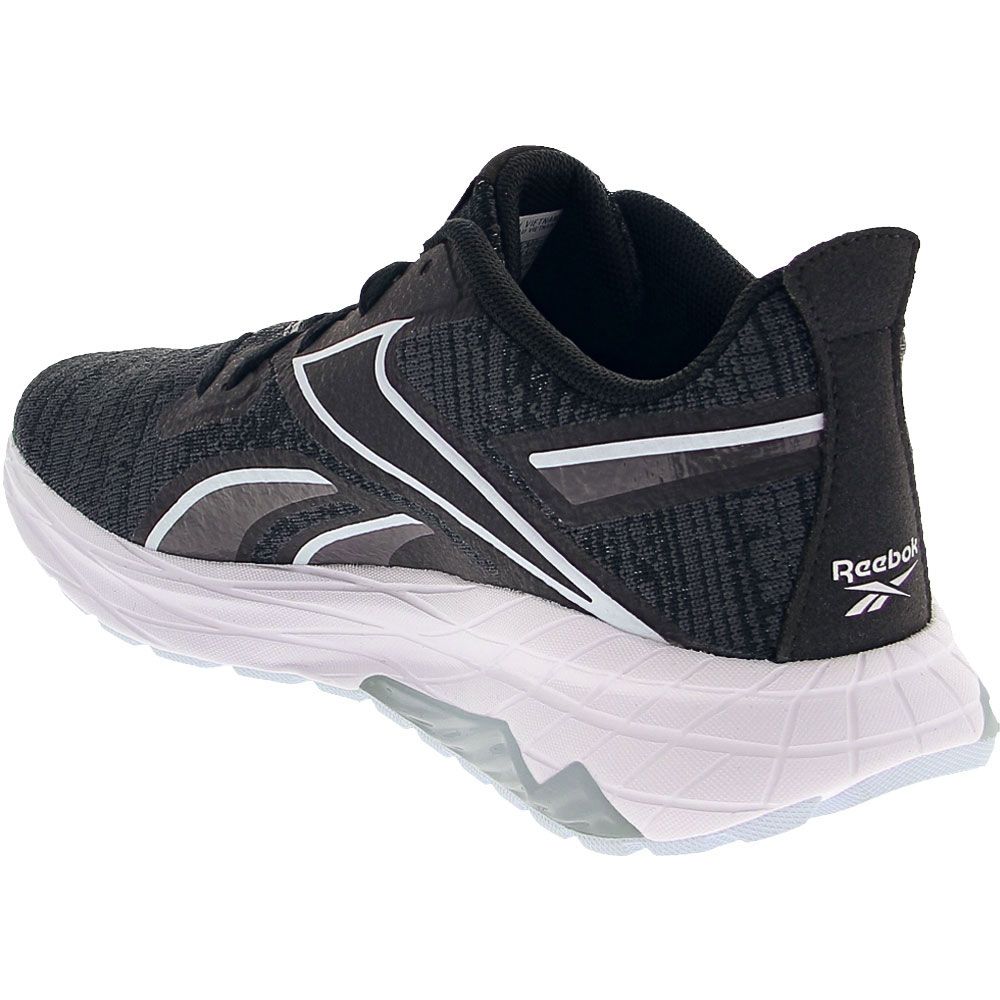 Reebok Liquifect 180 LS Running Shoes - Womens Black Aqua Grey White Back View