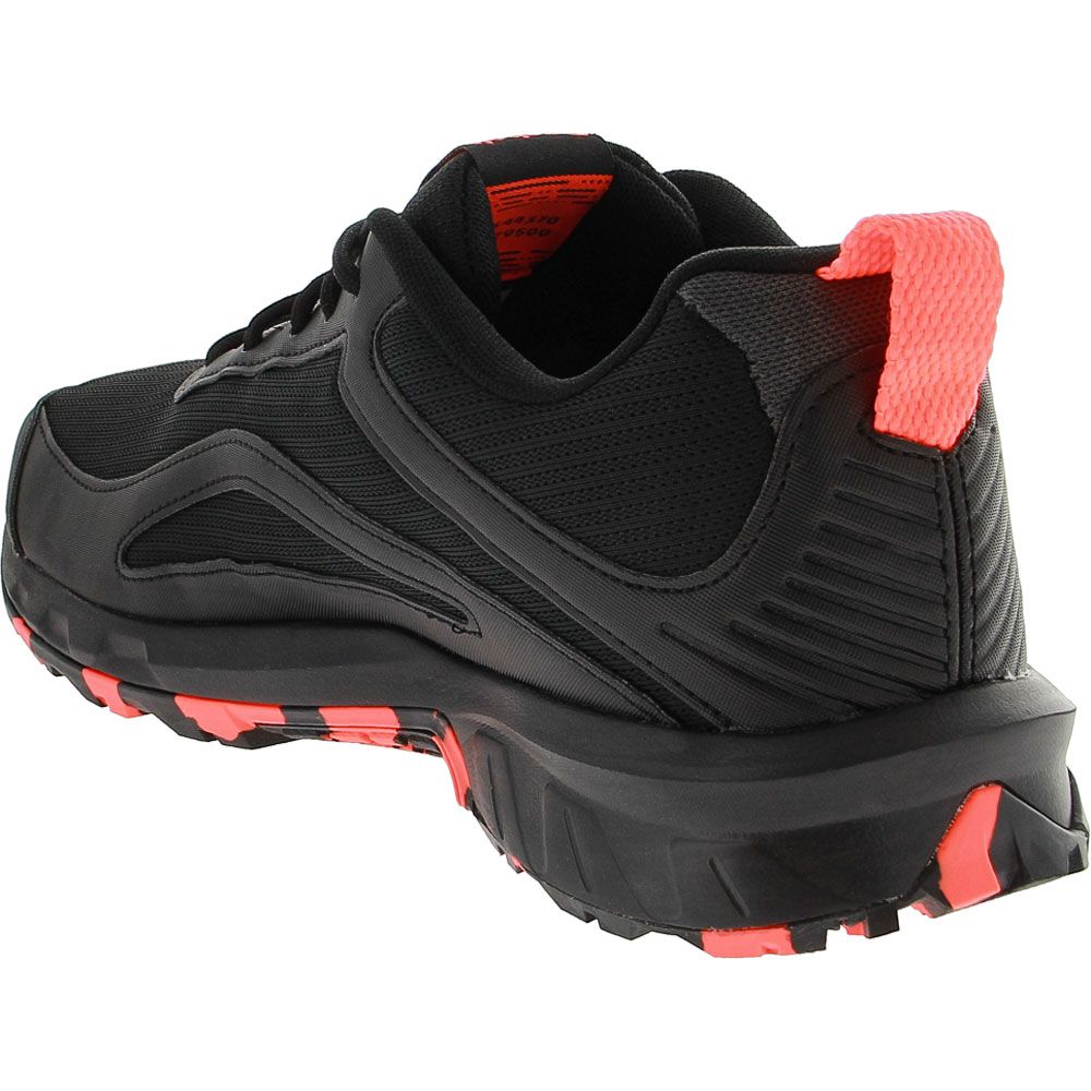 Reebok Ridgerider 6 Walking Shoes - Mens Black Back View