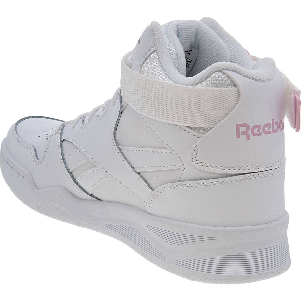 Reebok Royal Bb4500 Hi Strap Lifestyle Shoes - Womens White Back View