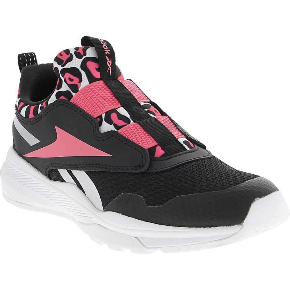 Reebok XT Sprinter Slip Training Shoes - Boys|Girls Black Pink White