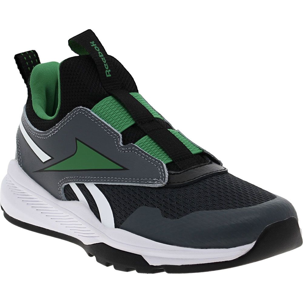 Reebok XT Sprinter Slip Training Shoes - Boys|Girls Grey Green