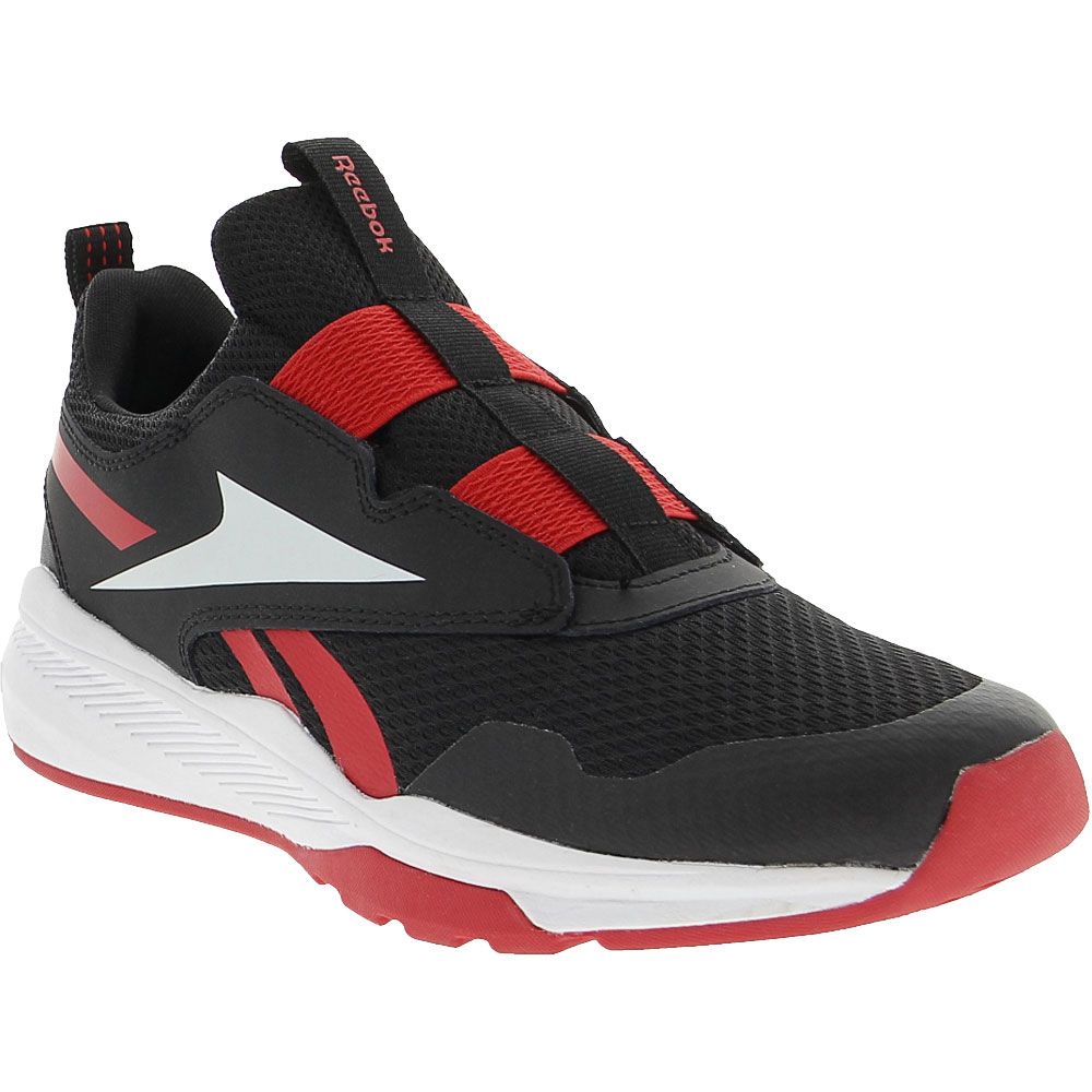 Reebok XT Sprinter Slip Training Shoes - Boys|Girls Black Red