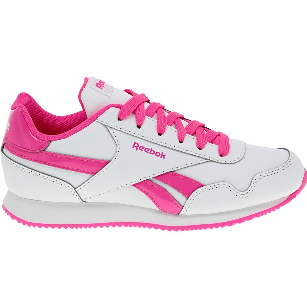 Reebok Royal Classic Jogger 3 Girls Running Shoes White Pink