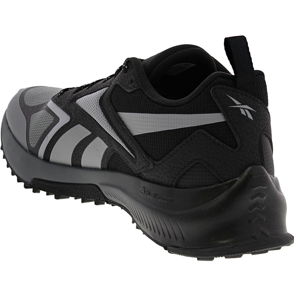 Reebok Lavante Trail 2 Trail Running Shoes - Mens Black Grey Back View