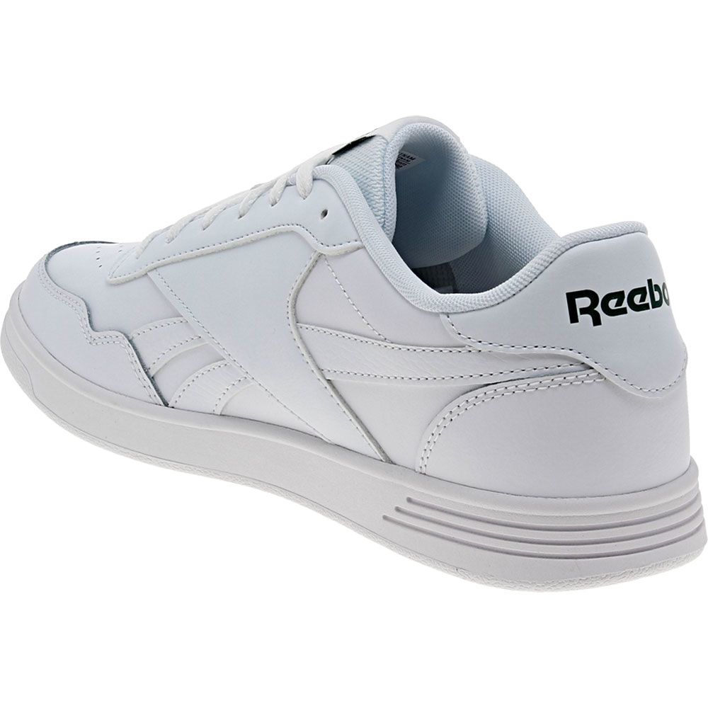 Reebok Court Advance Tennis Shoes - Mens White Green Back View