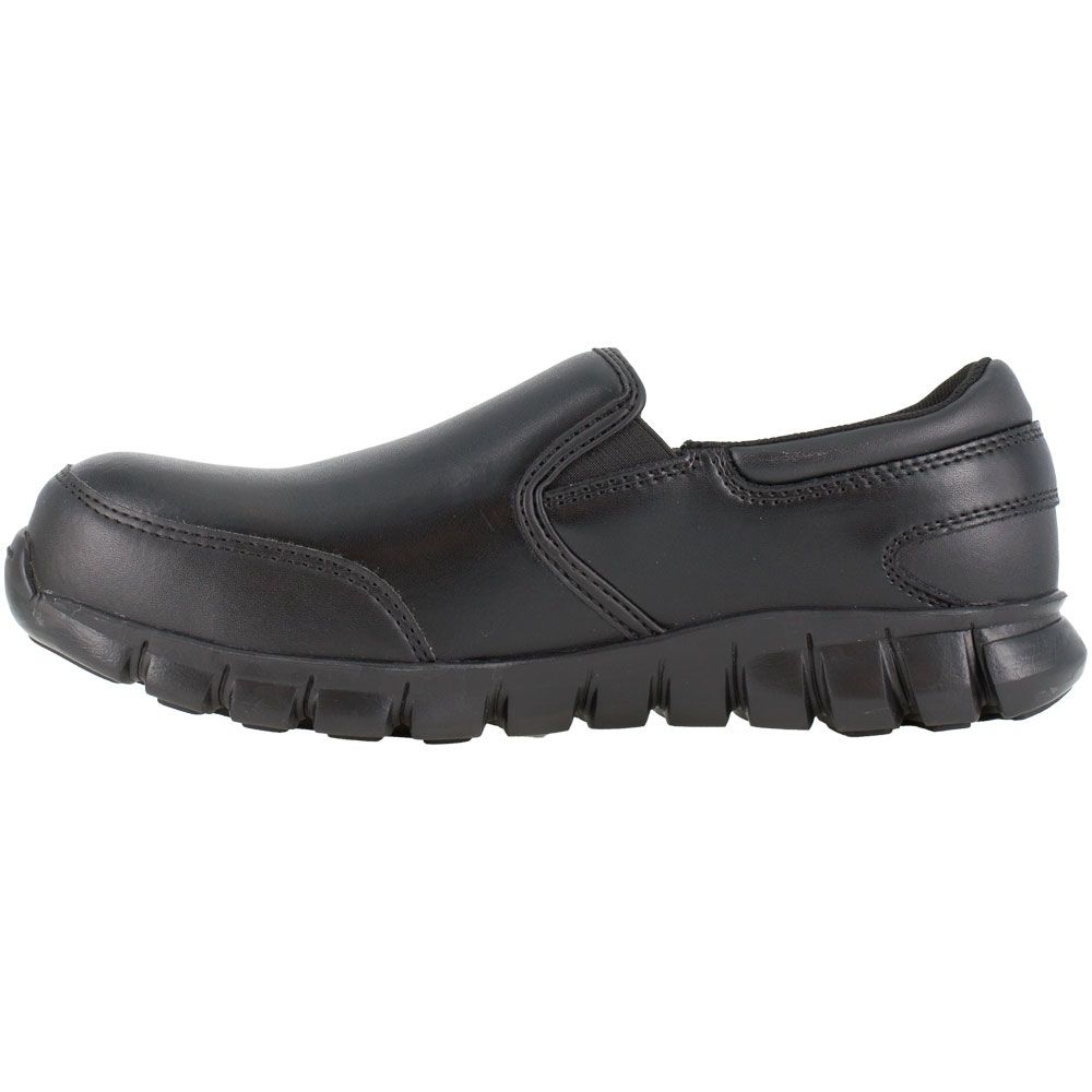 Reebok Work Rb036 Composite Toe Work Shoes - Womens Black Back View