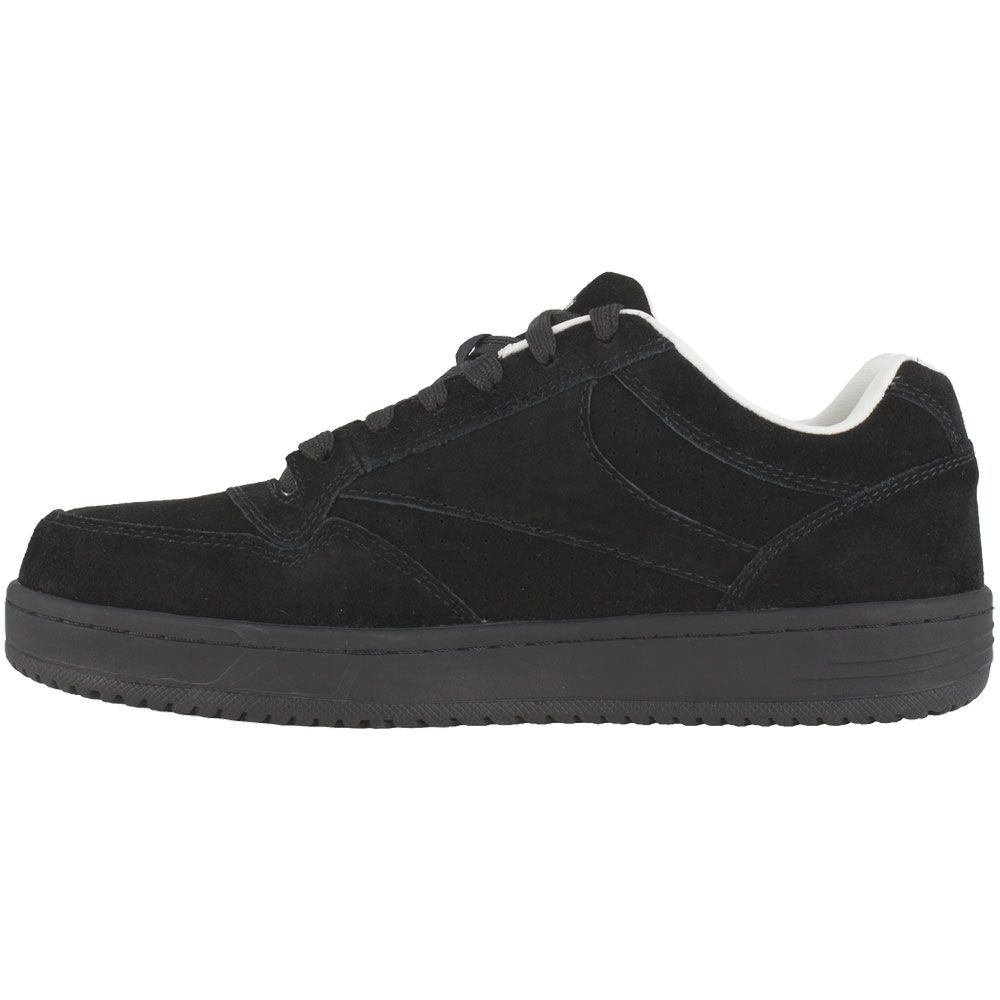 Reebok Works RB1910 Soyay Mens Safety Toe Work Shoes Black Back View
