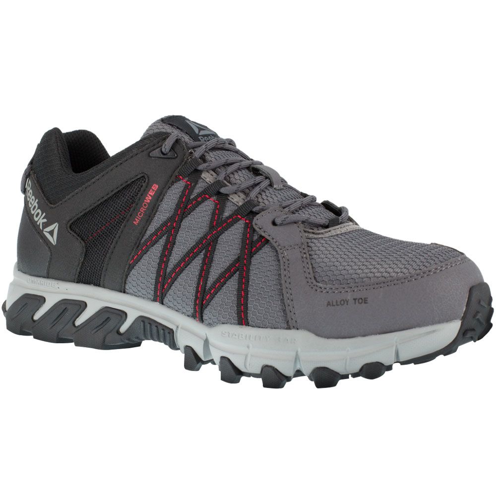 Reebok Work RB3402 Trailgrip Low Safety Toe Mens Work Boots Grey