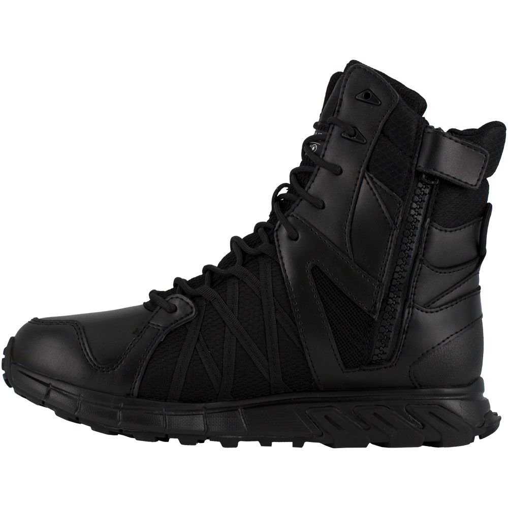 Reebok Work Rb3458 Non-Safety Toe Work Boots - Mens Black Back View