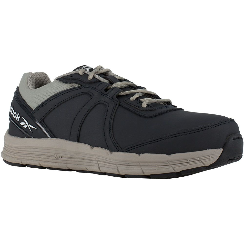 Reebok Work Rb3502 Safety Toe Work Shoes - Mens Navy Grey